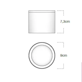 Moderne Deckenleuchte Lampadari Bartalini ILOPILLAG Weiß GX53 LED