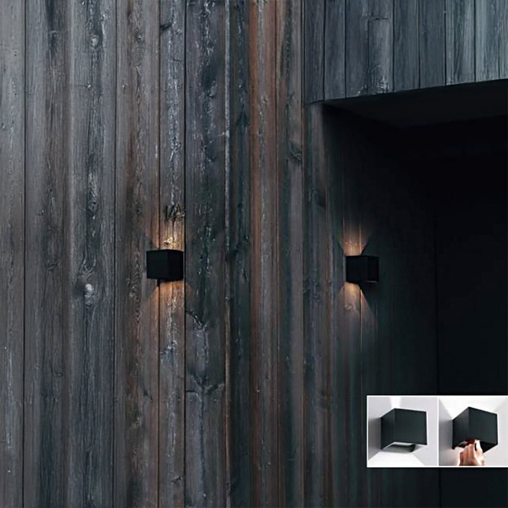 Aplique de pared LED moderno ideal Lux ATOM AP D10 313436 313429 313450