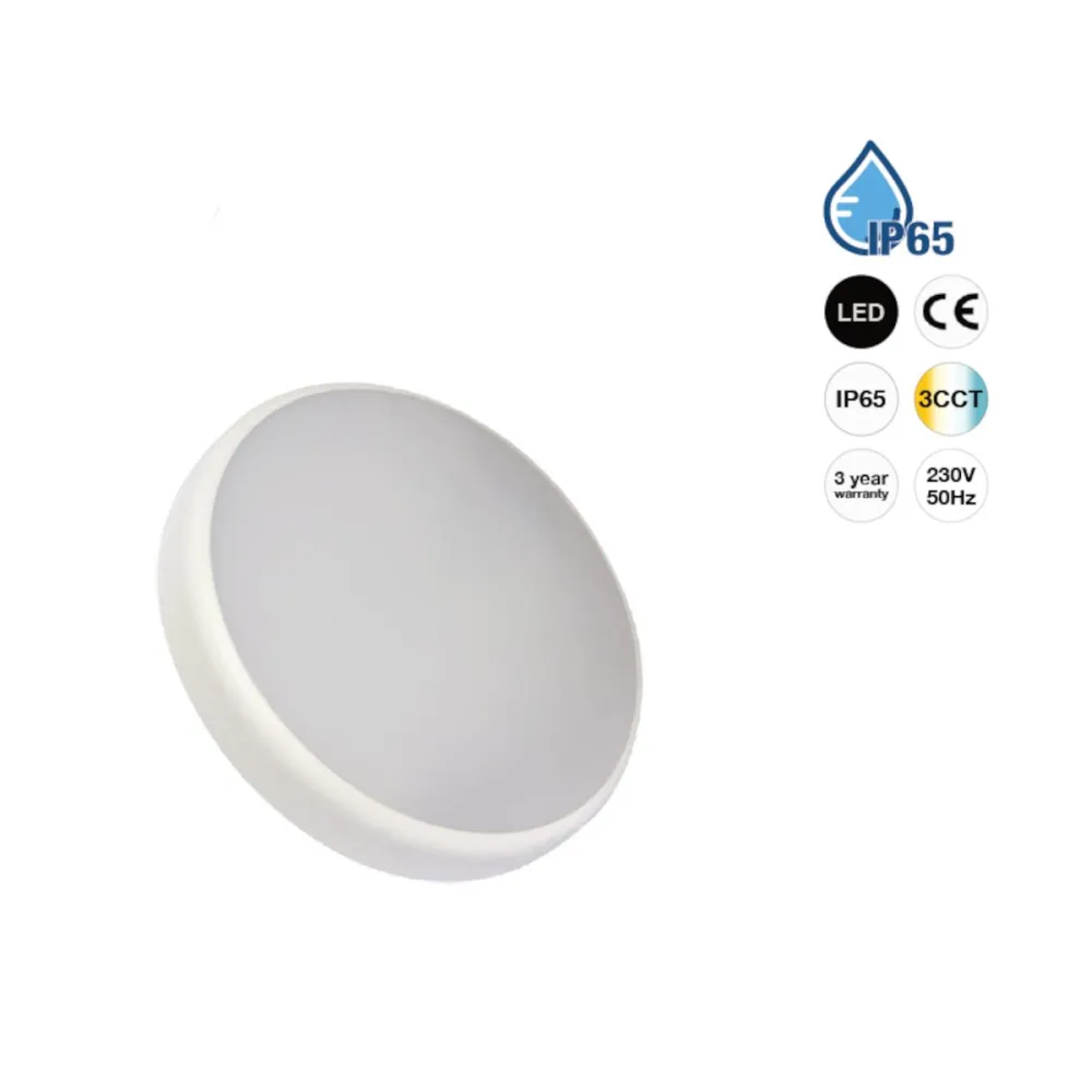 Plafoniera moderna Lampadari Bartalini ANIMROAT LED CCT IP65