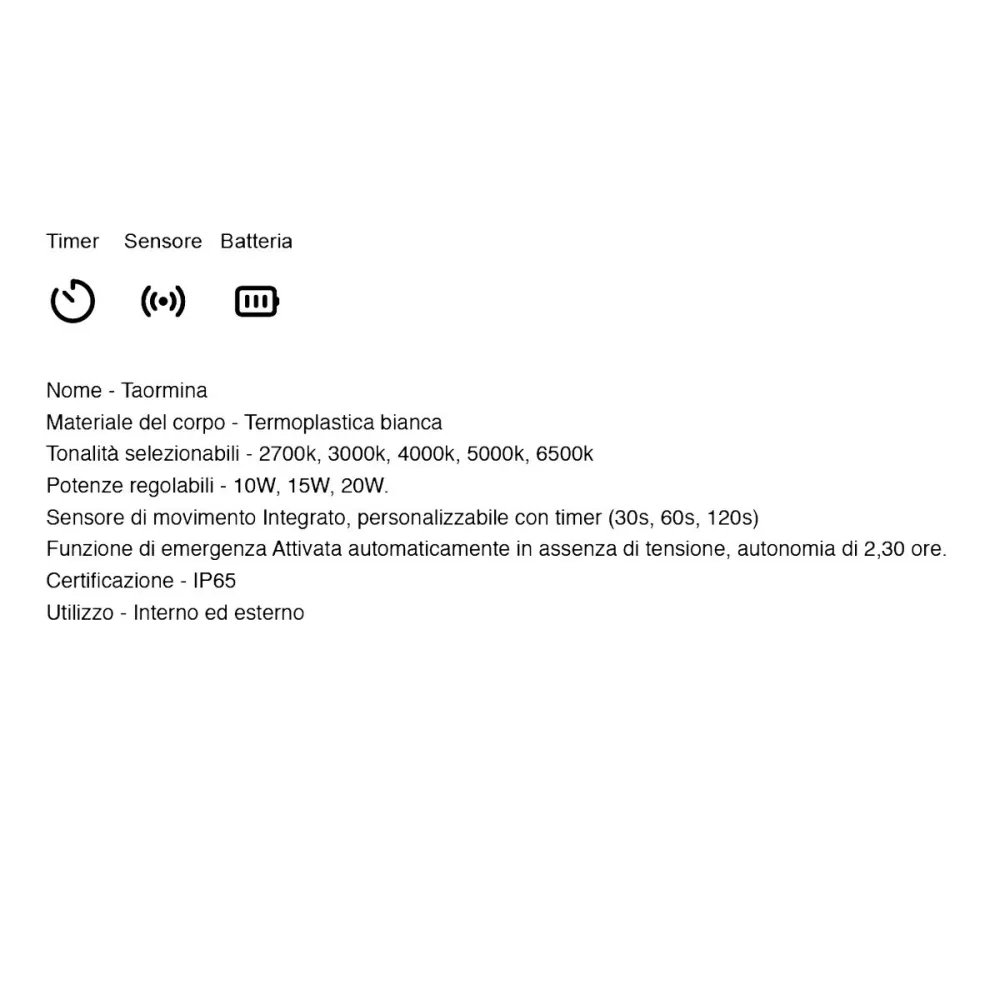 Plafoniera moderna Lampadari Bartalini ANIMROAT LED CCT IP65