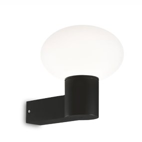 Applique murale extérieure moderne Ideal Lux CLIO MAP1 E27 LED en aluminium et plastique