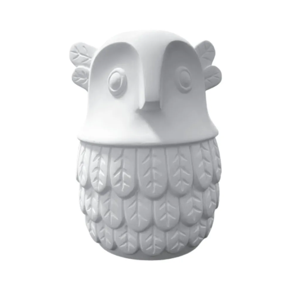 Gips Lampadari Bartalini OWL GU10 LED-Kronleuchter