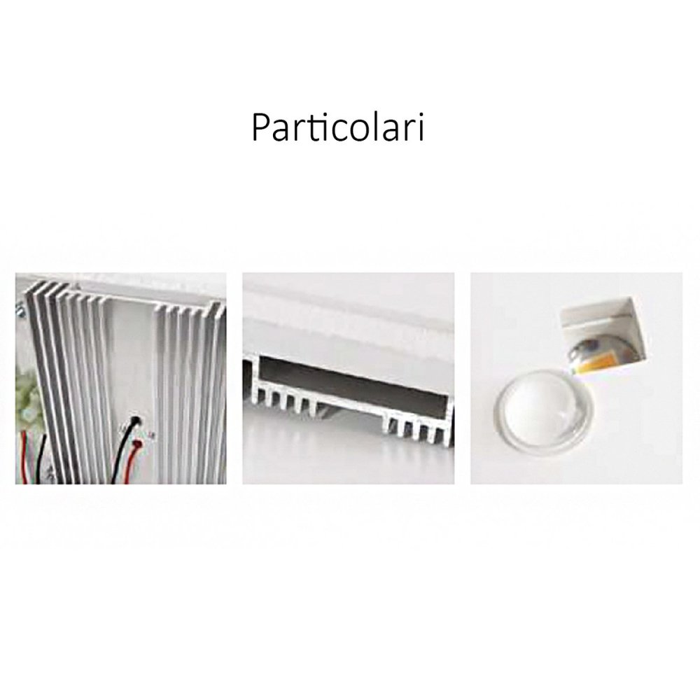 Spot encastrable en plâtre Belfiore 9010 4249L 30153