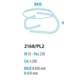 Plafonnier LED Fratelli Braga GLIFO 2168 PL2 C 24-13