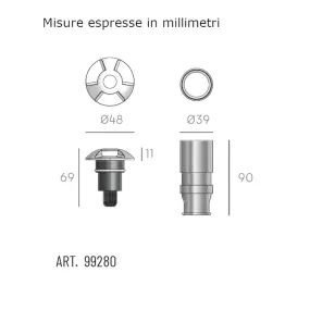 Sovil HANGAR 99280 09 LED-Einbaustrahler