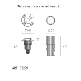 Spot encastré LED IP67 Sovil HANGAR 99279 09