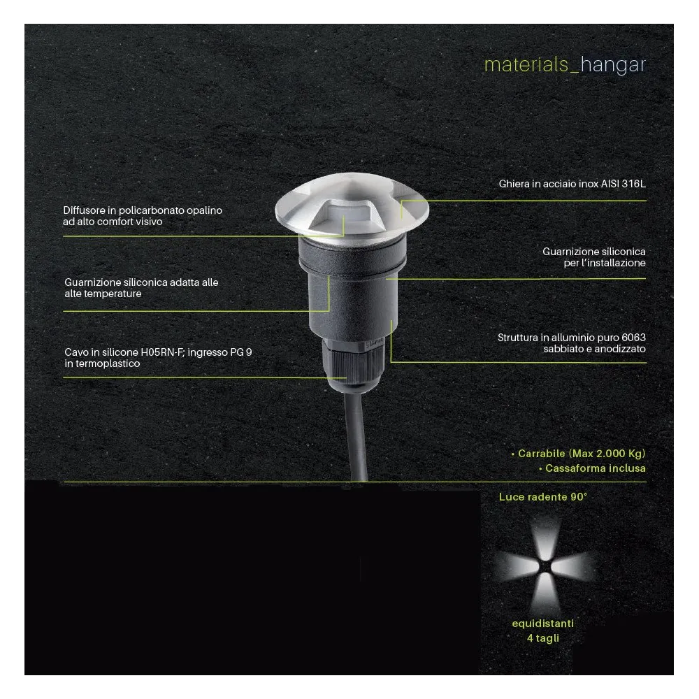 Sovil HANGAR 99279 09 LED IP67 Einbaustrahler