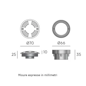 Spot encastré LED Sovil SUP 98269 09