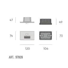 Sovil NINFEA 97809 16 LED-Stufenleuchte