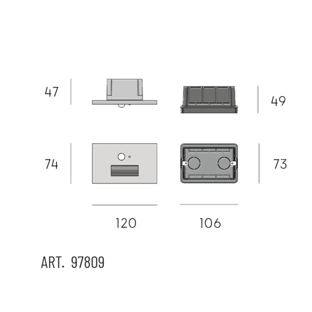 Sovil NINFEA 97809 16 LED-Stufenleuchte