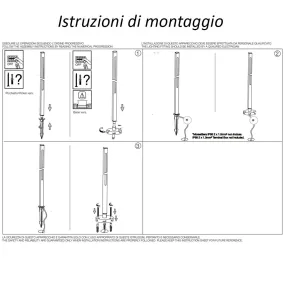 Außen-Stableuchte Ideal Lux JEDI 306797 293196