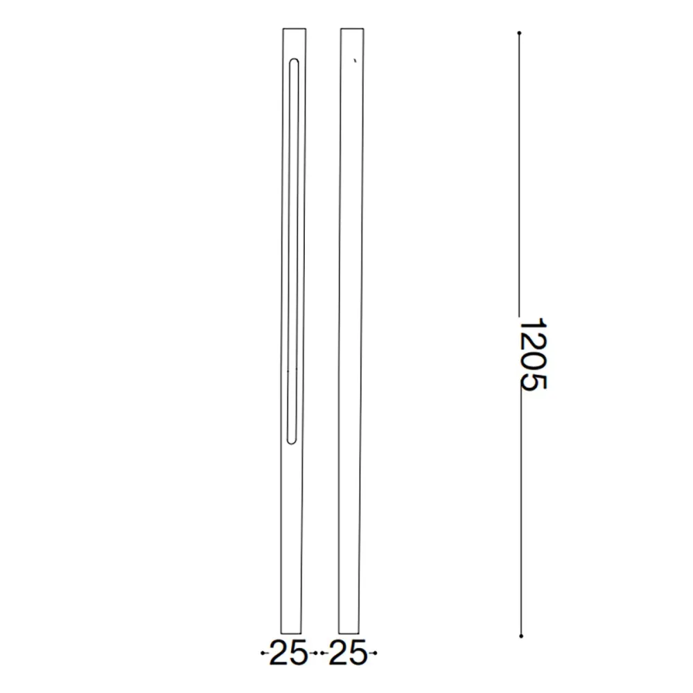 Lámpara de estaca para exterior Ideal Lux JEDI 306797 293196