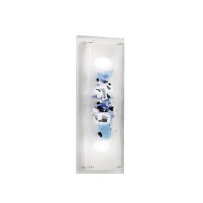 Plafonnier en verre coloré Familamp ABSTRACUS 325 AG