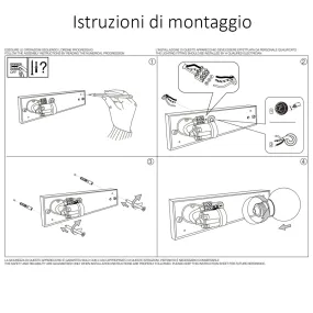 Aplique de exterior clásico Ideal Lux REX 1 AP1 213217