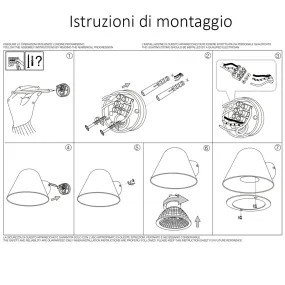 Applique esterno classico Ideal Lux GAS 213095