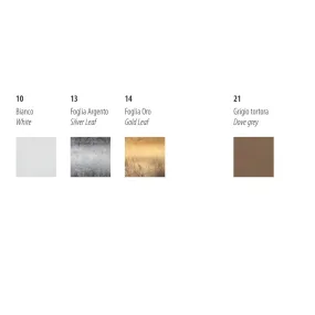 Lámpara de techo clásica Fratelli Braga GAMMA 2080 PL50 LED