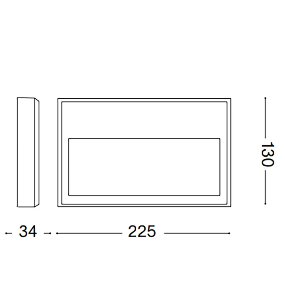 Luminaire d'extérieur Ideal Lux FEBE 250854 322285