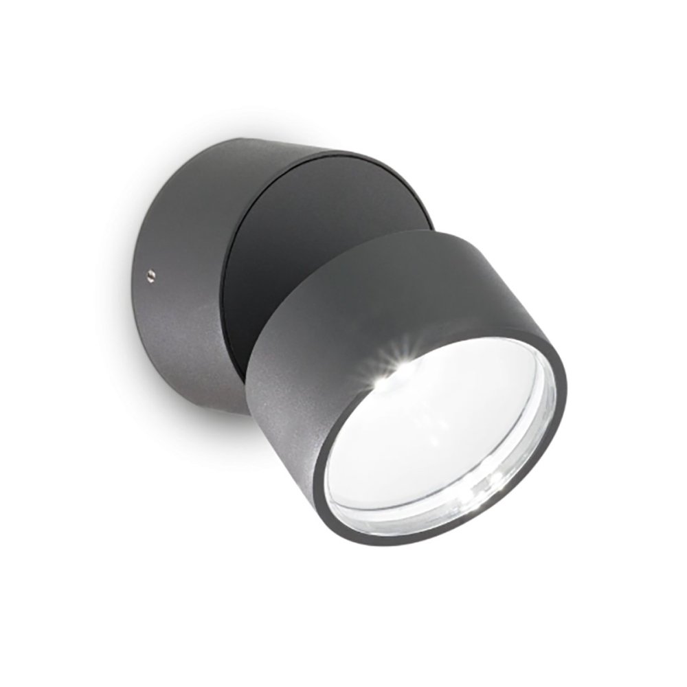 Aplique de pared moderno para exterior OMEGA AP ROUND Ideal Lux
