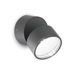 Aplique de exterior moderno Ideal Lux OMEGA AP ROUND 285450 285474