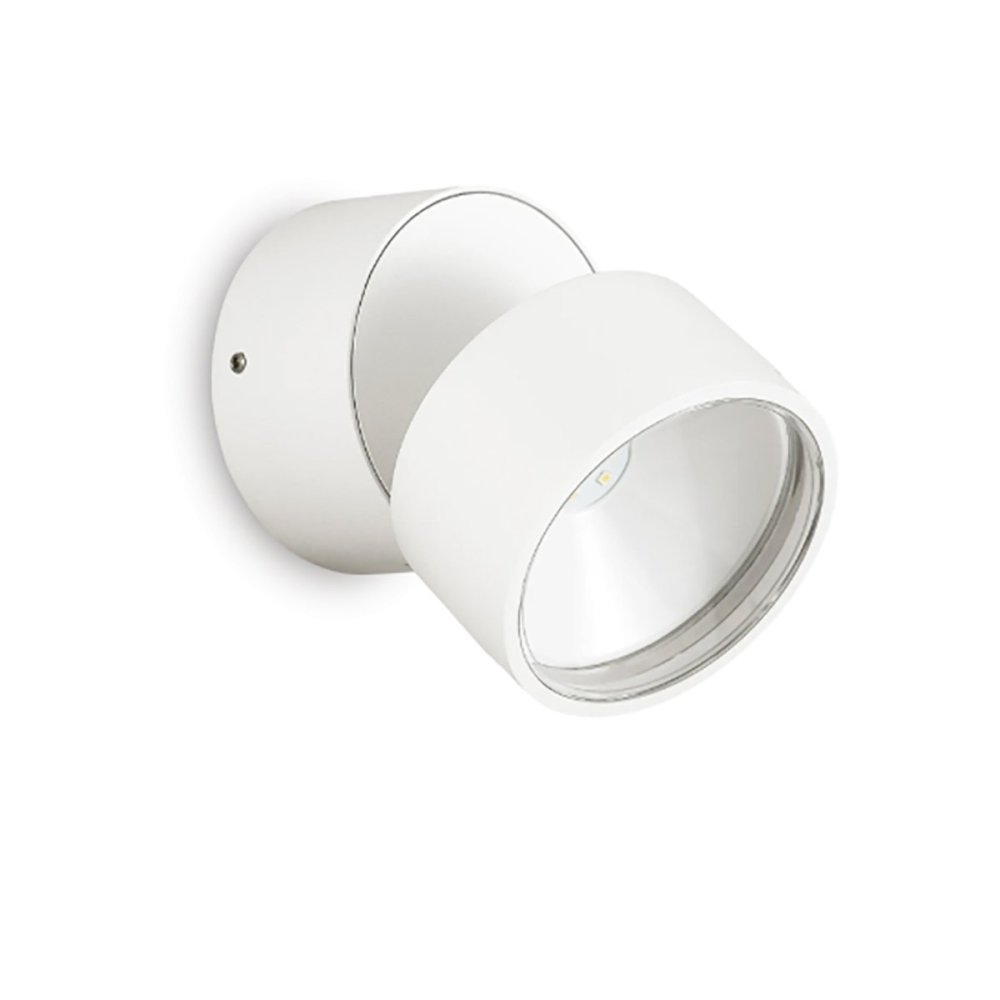 Aplique de exterior moderno Ideal Lux OMEGA AP ROUND 285450 285474