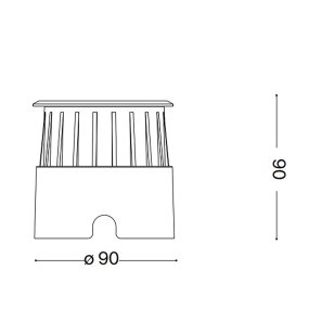 Ideal Lux FLOOR 255651 LED...