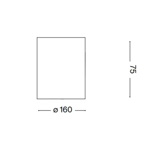 Applique d'extérieur Ideal Lux URANO 168050