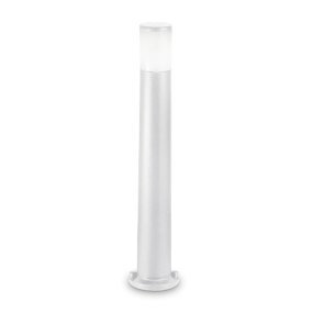 Lampioncino esterno Ideal Lux ATENA 198644 BIANCO E27 LED IP55 resina