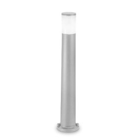 Lampioncino esterno Ideal Lux ATENA 198637 GRIGIO E27 LED IP55 resina
