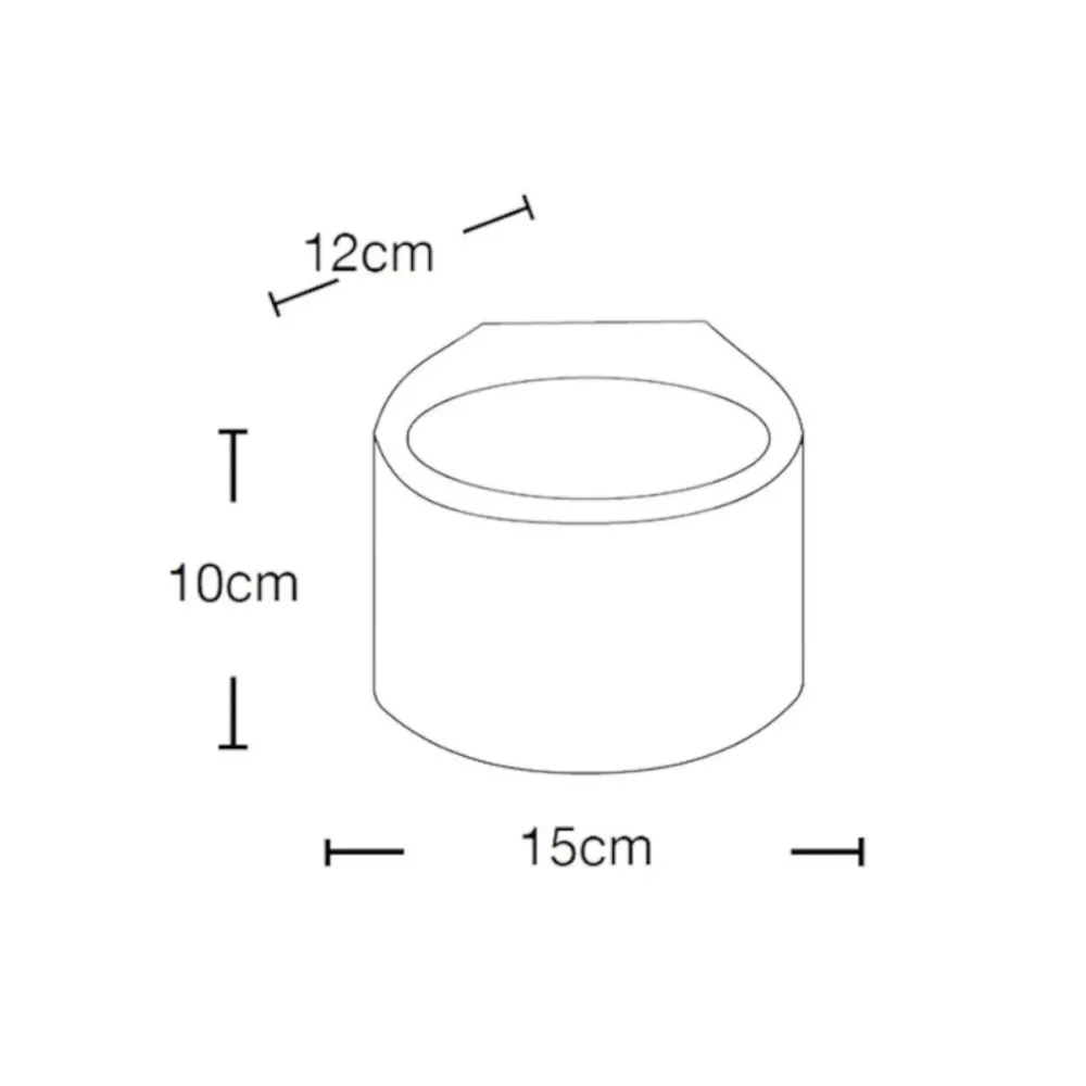 Applique gesso Lampadari Bartalini PUC 115 G9 LED