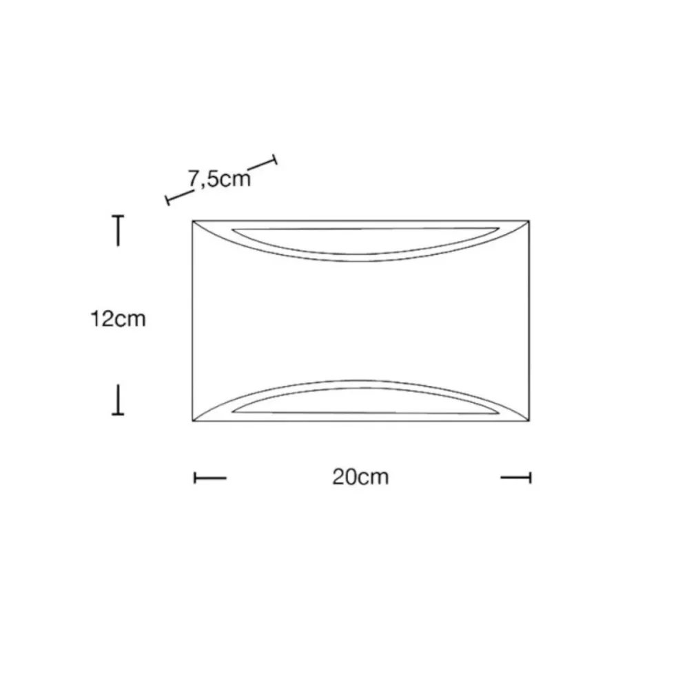 Gips Lampadari Bartalini YRELLAG 720 G9 LED-Kronleuchter
