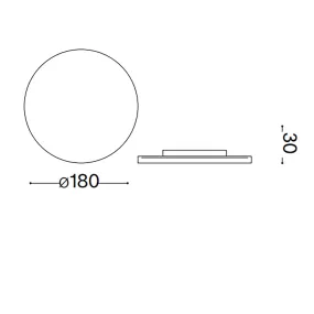 Applique d'extérieur Ideal Lux PUNTO 313535