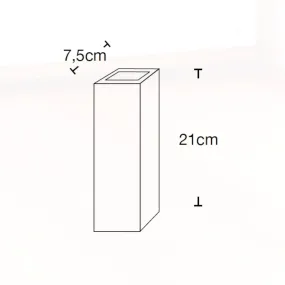 Applique gesso Lampadari Bartalini AILUIG 1100 GU10 LED