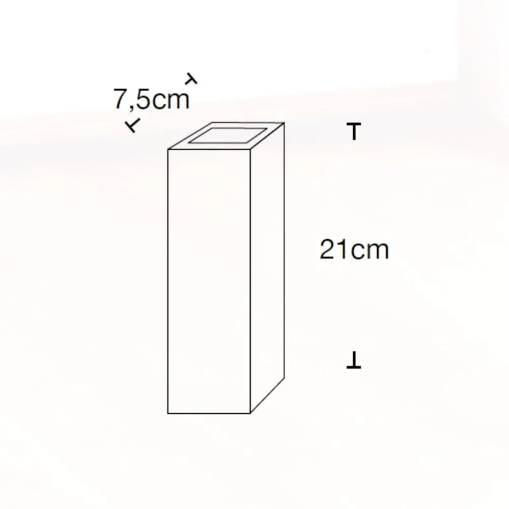 Applique gesso Lampadari Bartalini AILUIG 1100 GU10 LED