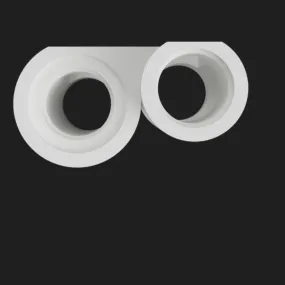 Applique gesso Lampadari Bartalini AIVALF 1200A GU10 LED