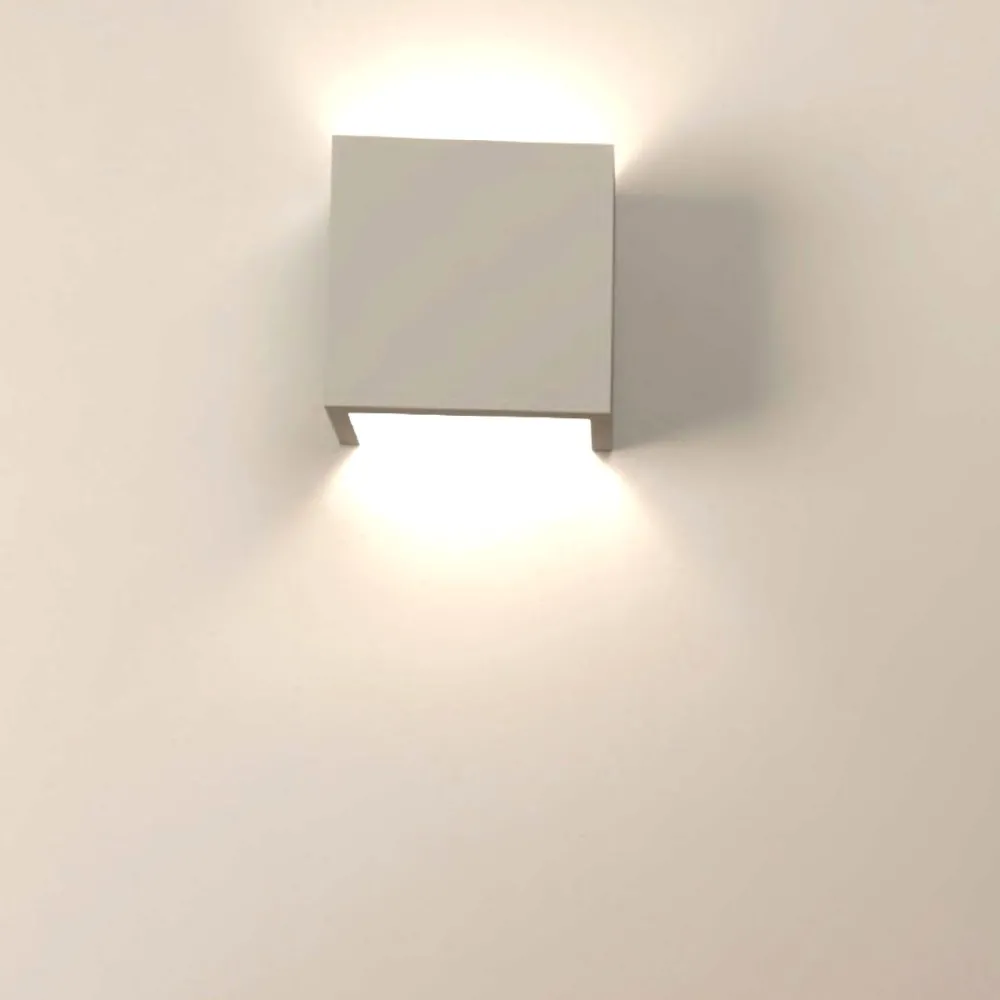 Gips Lampadari Bartalini ETNAD C16 G9 LED-Kronleuchter