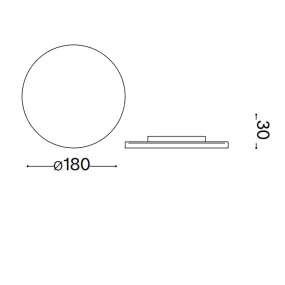 Applique d'extérieur moderne Ideal Lux PUNTO 313528, 313511, 313542