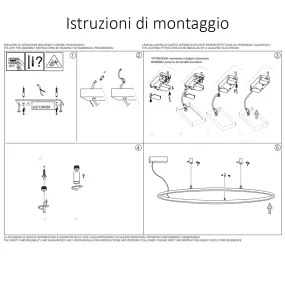 Plafoniera led Ideal Lux ORACLE SLIM PL D090 341996 341989
