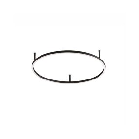 Plafoniera led Ideal Lux ORACLE SLIM PL D050 341910 341903 3400LM LED anello alluminio