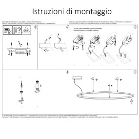 Plafoniera led Ideal Lux ORACLE SLIM PL D050 341910 341903
