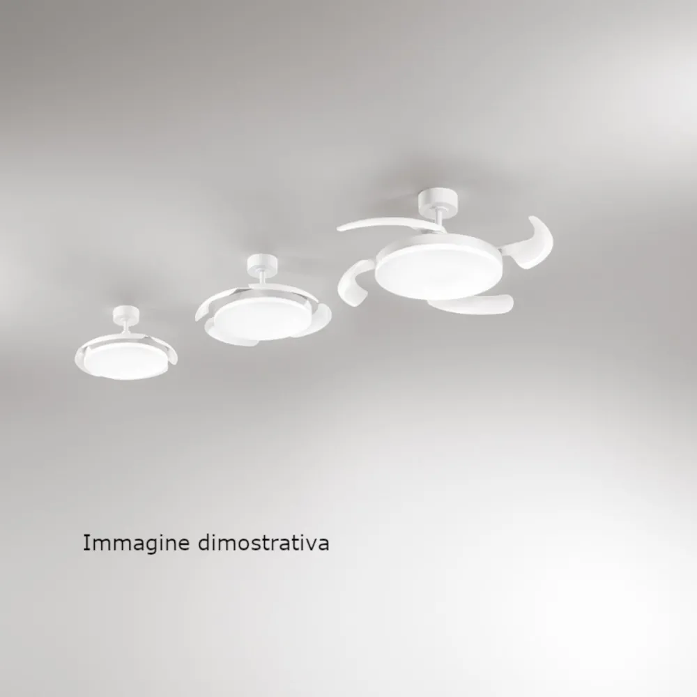 Ventilateur moderne Perenz AURA 7190 B CT LED