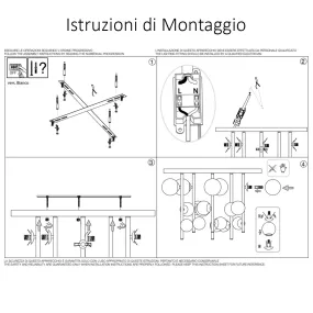 Plafoniera led Ideal Lux PERLAGE 328386