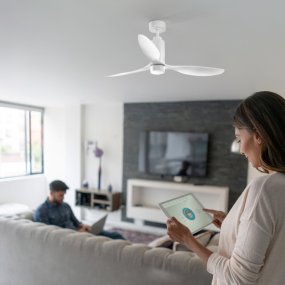 Moderner Ventilator Perenz TUBE 7198 LED