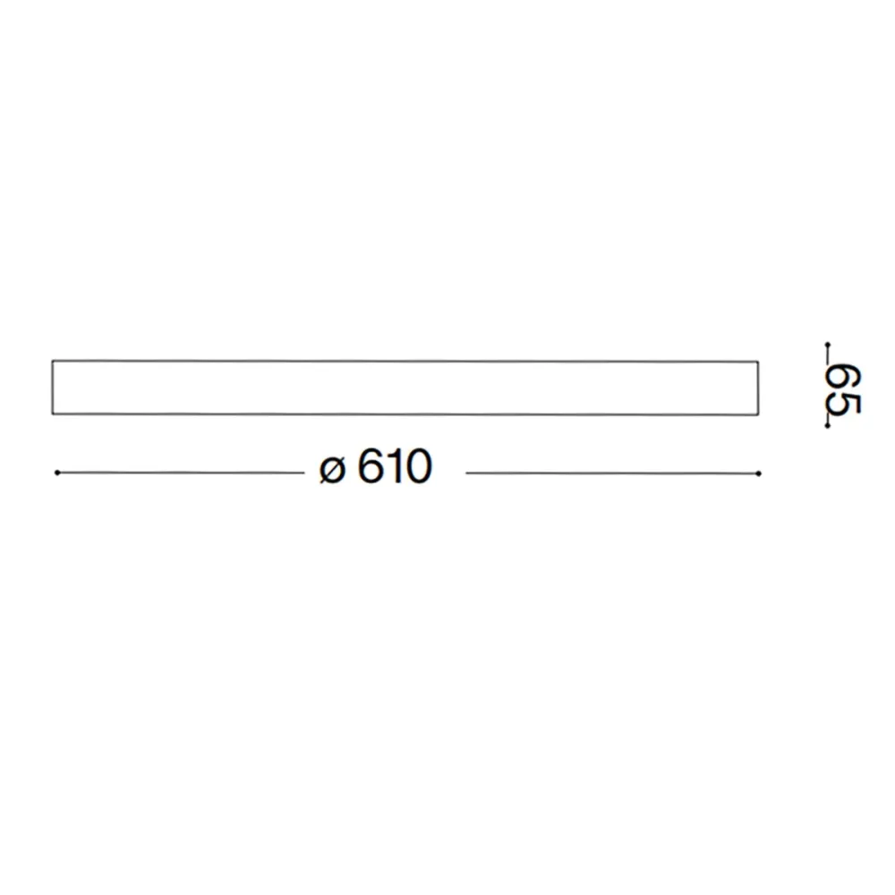 Lámpara de techo LED clásica Ideal Lux GEMINI SP D061 328065