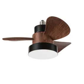 Ventilatore plafoniera Perenz illumina EDDY 7208 6248 E27 LED