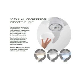 Deckenventilator Perenz beleuchtet EDDY 7208 6248 E27 LED