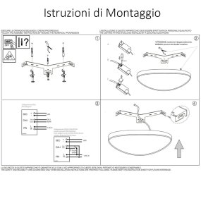 Plafoniera moderna led Ideal Lux GEMINI PL D081 328072 328089