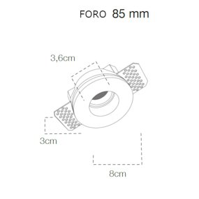Foco empotrable Lampadari...