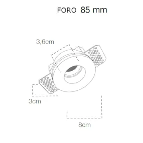 Foco empotrable Lampadari...