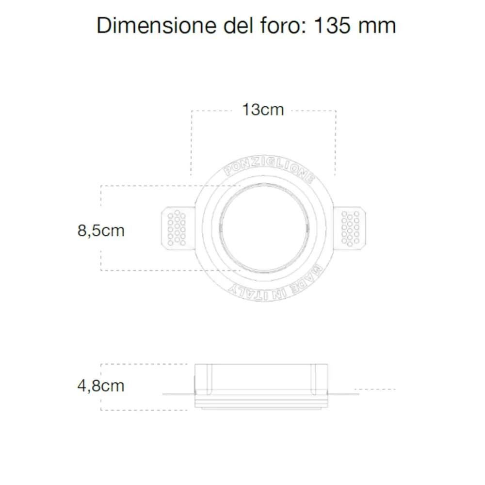 Foco empotrable Lampadari Bartalini ASAN FP27 GX53 LED