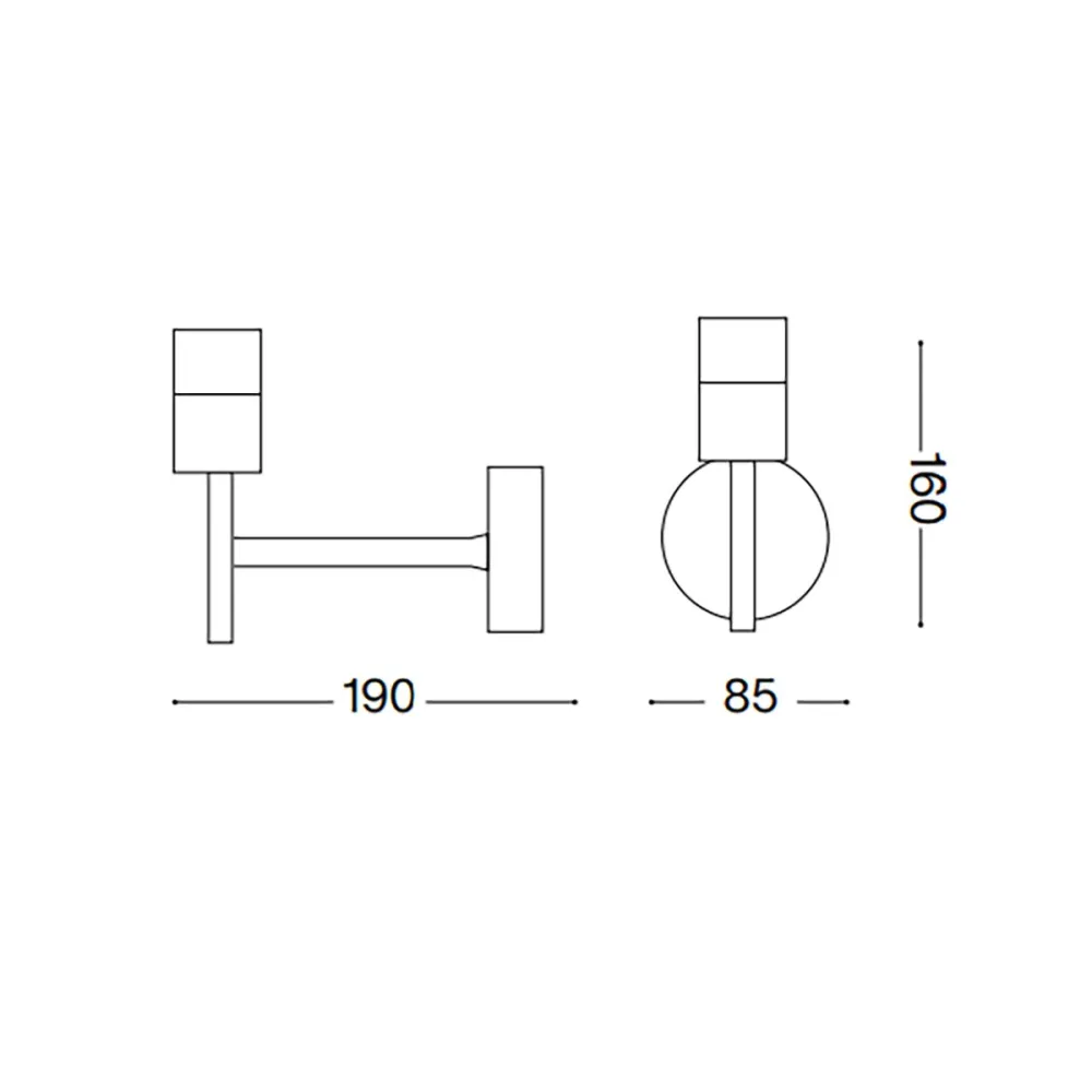 Applique murale Ideal Lux SET UP